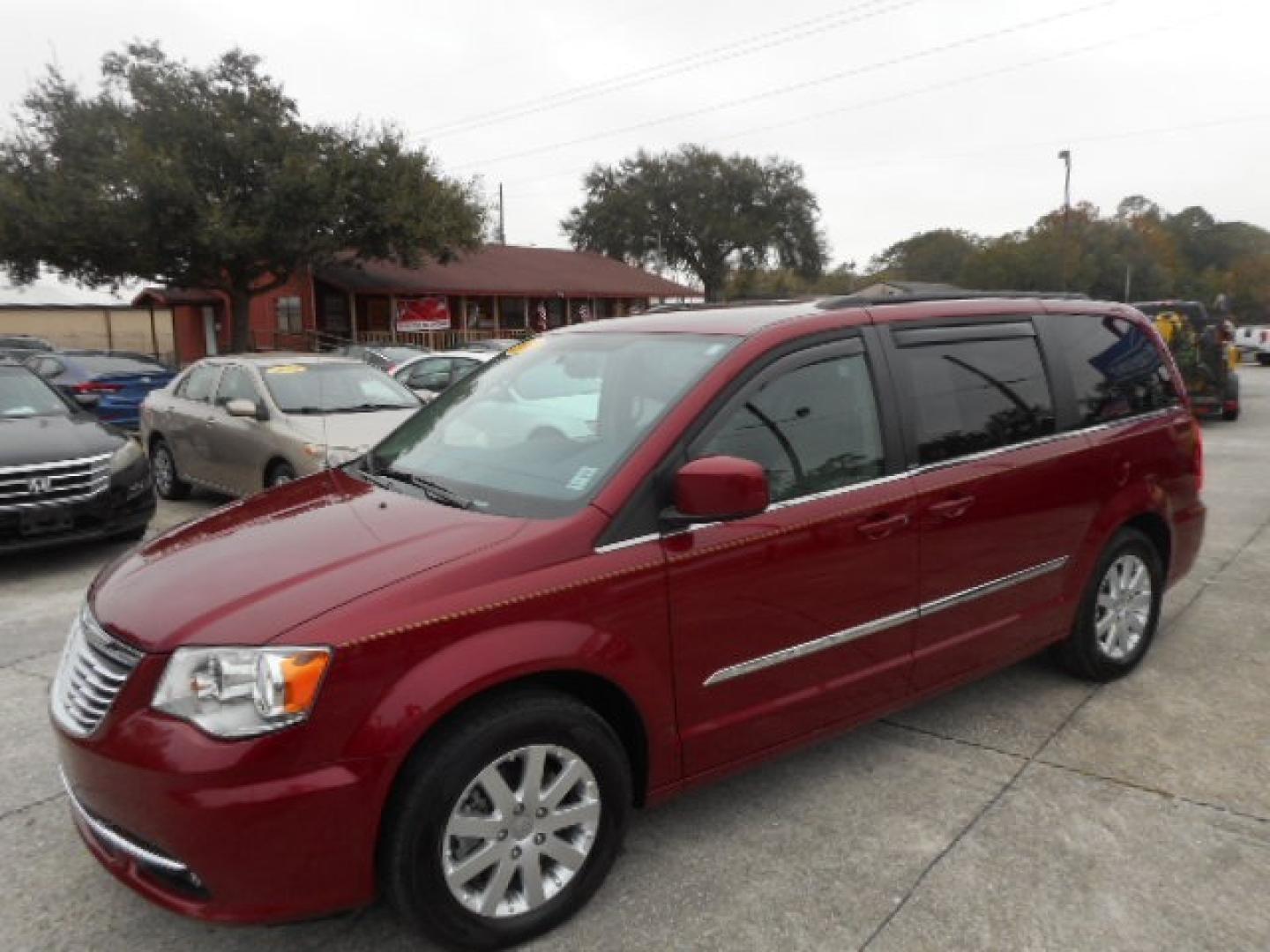 2012 RED CHRYSLER TOWN and COUNTRY TOURI (2C4RC1BGXCR) , located at 10405 Abercorn Street, Savannah, GA, 31419, (912) 921-8965, 31.988262, -81.131760 - Photo#1